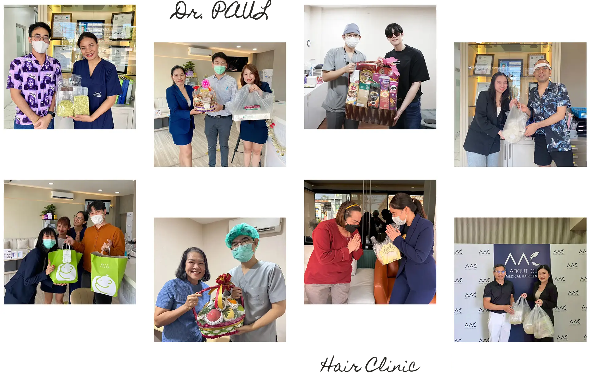 Happiness at Dr. PAUL Hair Clinic by AAC