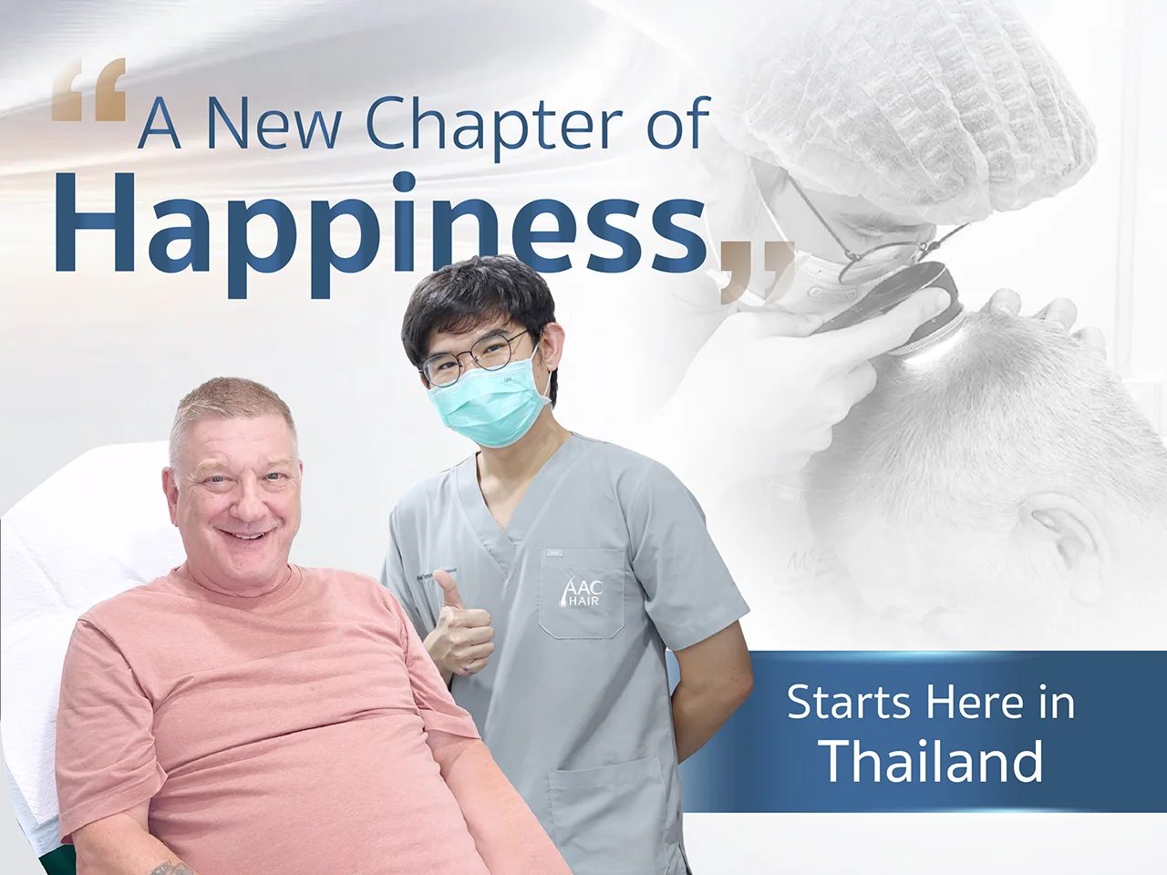 Hair Transplant Success Story: A New Chapter of Happiness Starts Here in Thailand Hair Transplant Success Story: A New Chapter of Happiness Starts Here in Thailand